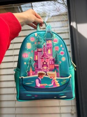 Loungefly Tangled Floating Lanterns Backpack Disney